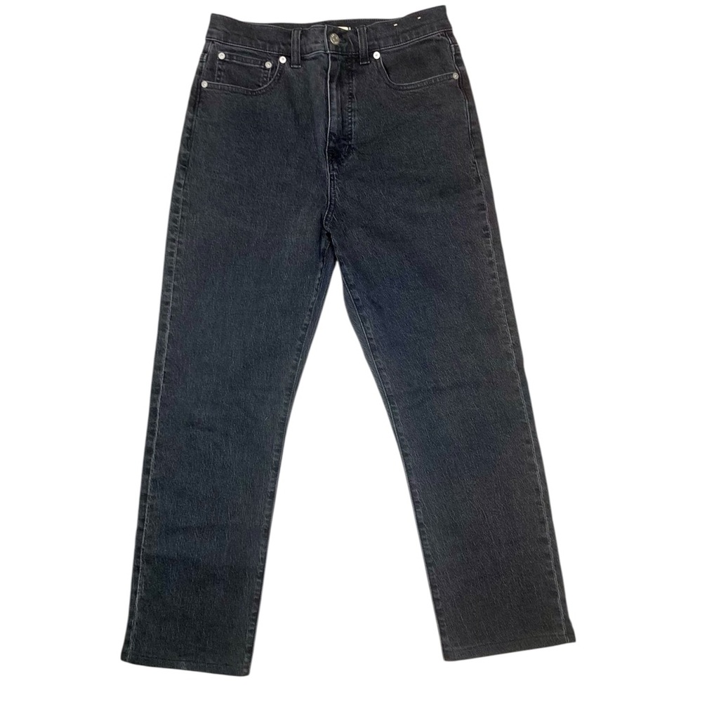 Madewell the ‘90s Straight Jeans Black Size 28